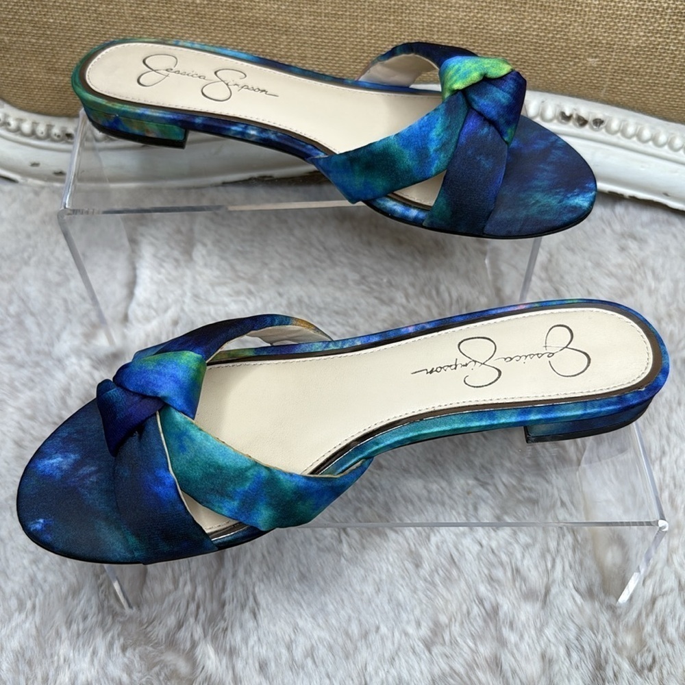 Jessica Simpson | Women's Alisen Flat Sandal, Size 8 - Picture 3 of 16